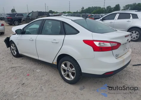 2014 Ford Focus Se from USA, damaged, VIN 1FADP3F2XEL380144